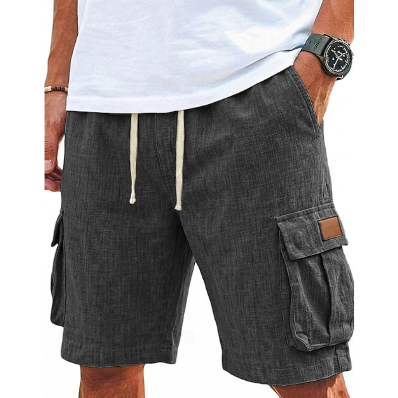 Archer | Lace-Waist Cargo Men Shorts for Summer