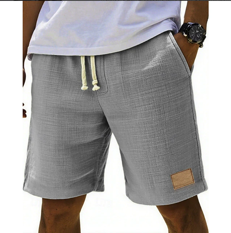 Marco | Adjustable Lace-Waist Relaxed Men Shorts for Summer