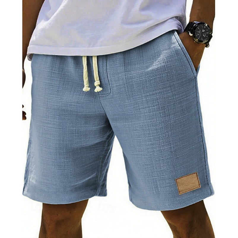Marco | Adjustable Lace-Waist Relaxed Men Shorts for Summer