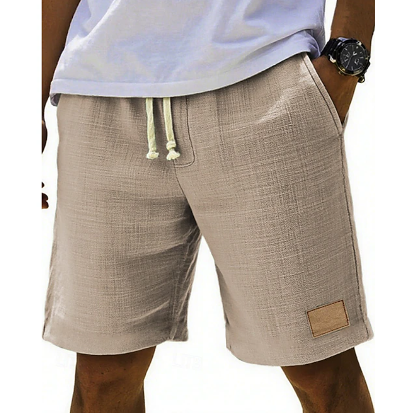 Marco | Adjustable Lace-Waist Relaxed Men Shorts for Summer