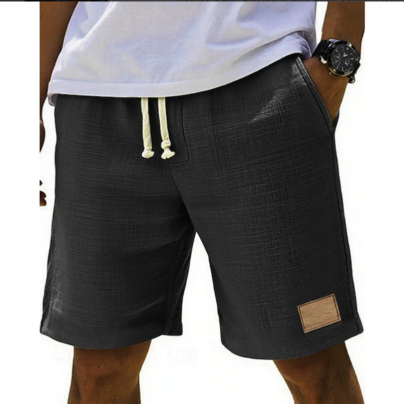 Marco | Adjustable Lace-Waist Relaxed Men Shorts for Summer
