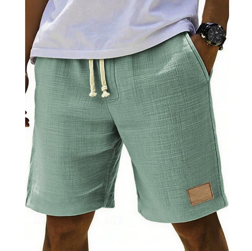 Marco | Adjustable Lace-Waist Relaxed Men Shorts for Summer