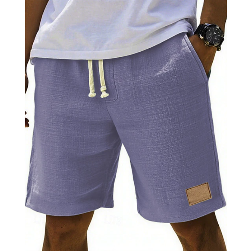 Marco | Adjustable Lace-Waist Relaxed Men Shorts for Summer