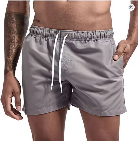 Warren | Quick-Dry Elastic-Waist Men's Swim Shorts