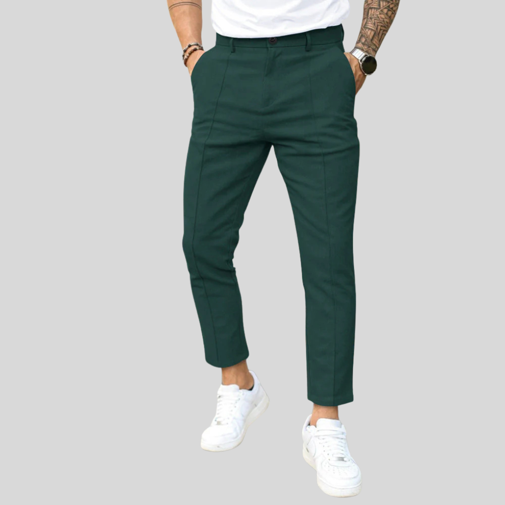 Benjamin | Lightweight Regular-Fit Casual Men Trousers