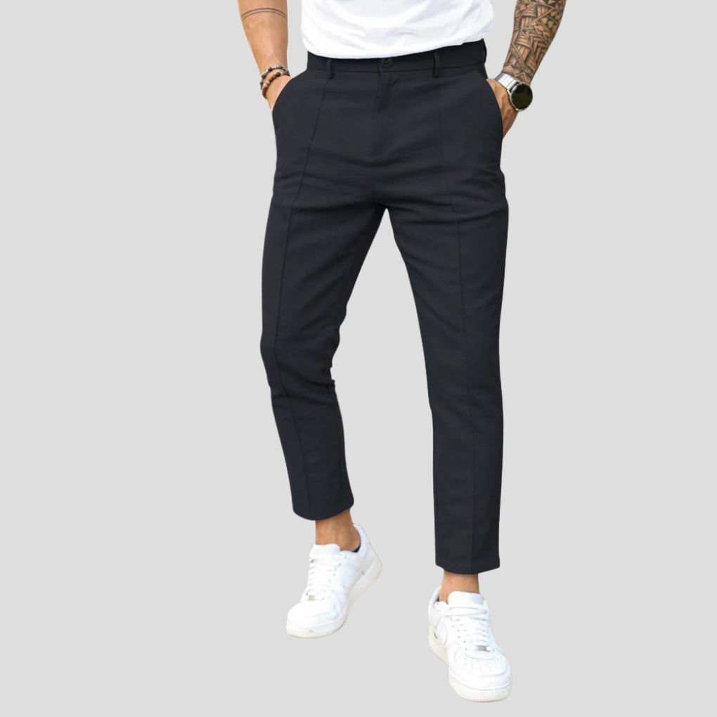Nathaniel | Smart-Casual Minimalist Men Trousers