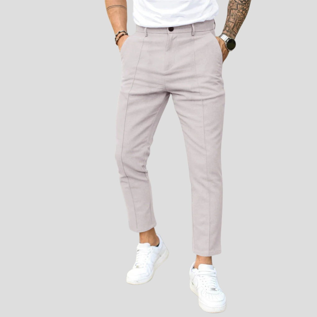 Nathaniel | Smart-Casual Minimalist Men Trousers