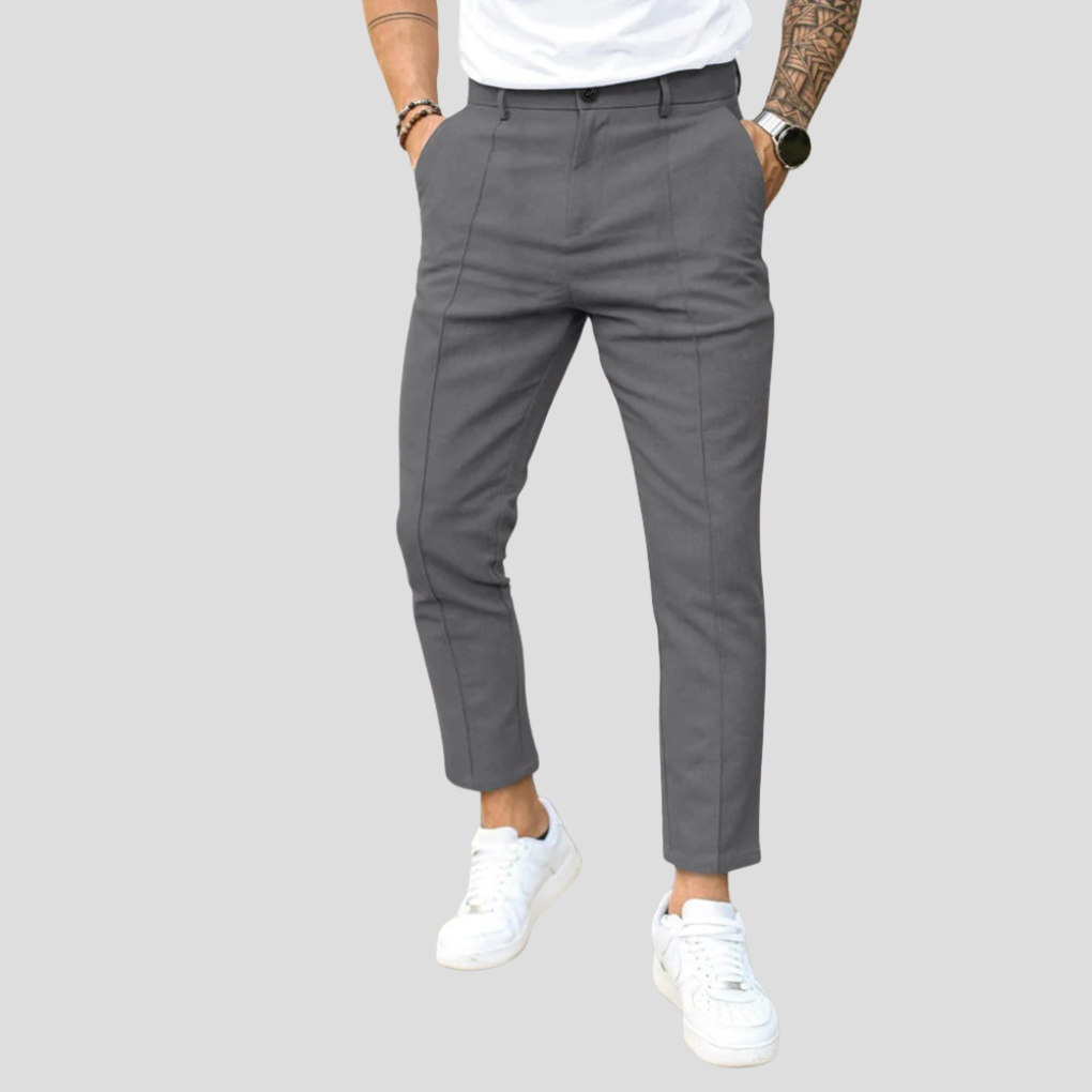 Nathaniel | Smart-Casual Minimalist Men Trousers
