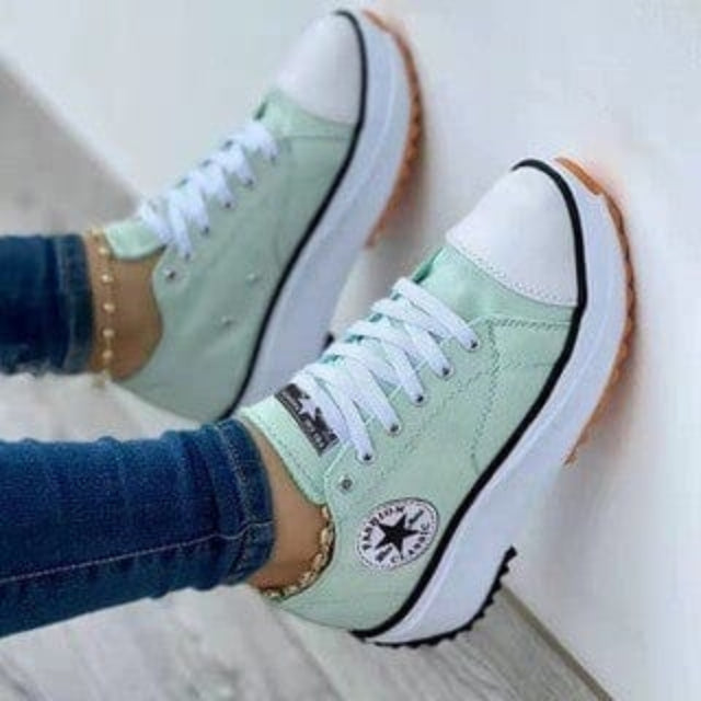 Daisy | Platform Lace-Up Women Orthopedic Sneaker