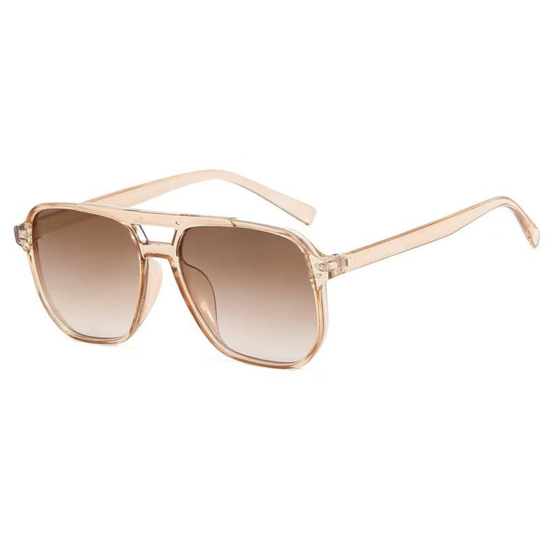 Sienna | Tortoiseshell Rectangular Gradient Sunglasses