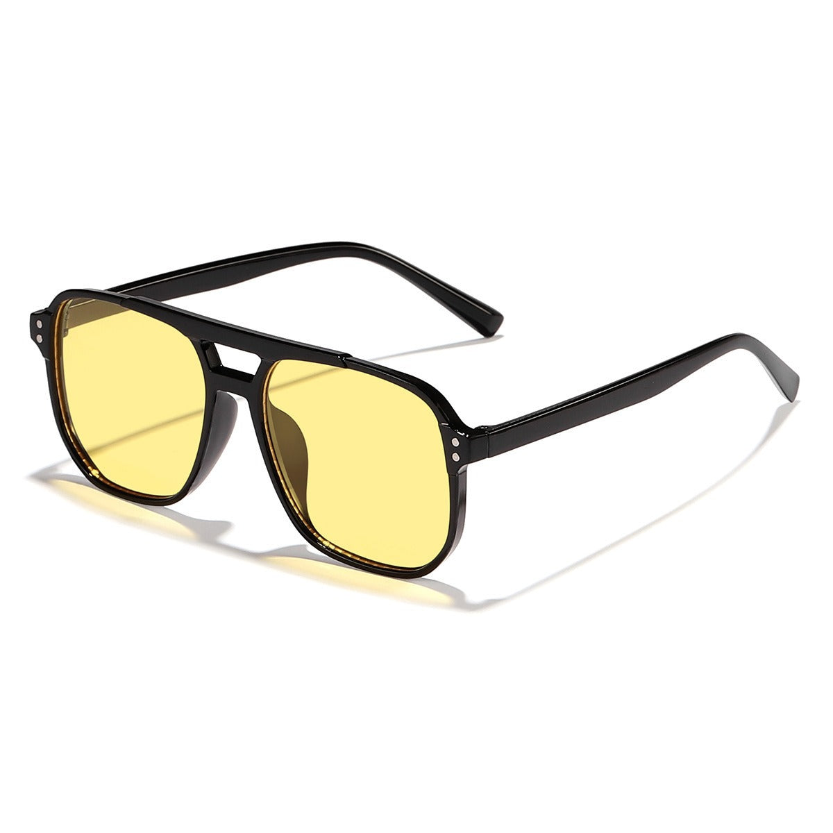 Sienna | Tortoiseshell Rectangular Gradient Sunglasses