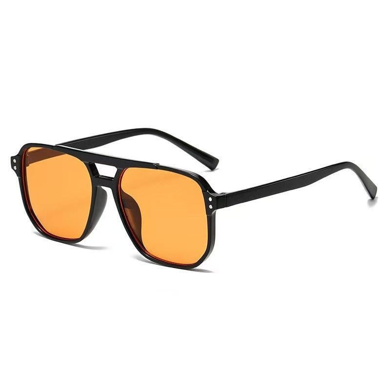 Sienna | Tortoiseshell Rectangular Gradient Sunglasses