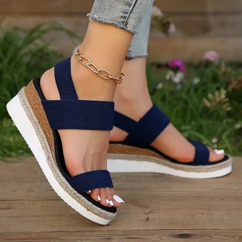Charice | Strappy Espadrille Platform Women Summer Sandals