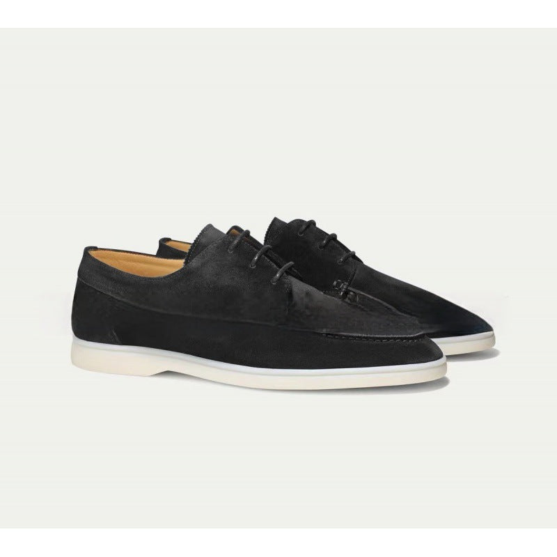 Felix | Suede Lace-Up Men's Boat Shoes