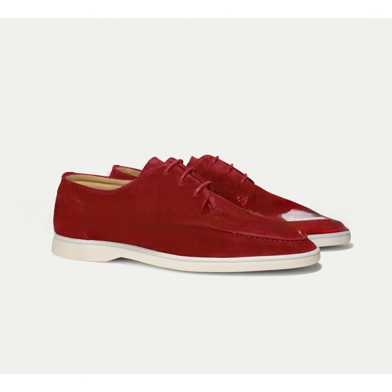 Felix | Suede Lace-Up Men's Boat Shoes