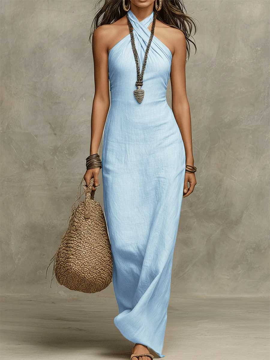Sophie | Vintage-Inspired A-Line Maxi Women Party Dress