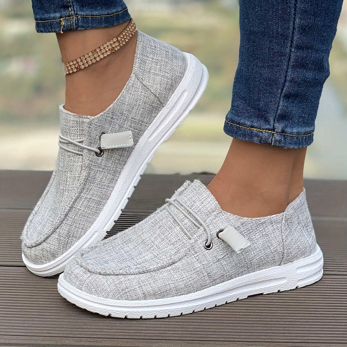Hannah | Slip-On Knit Round-Toe Women Orthopedic Sneaker