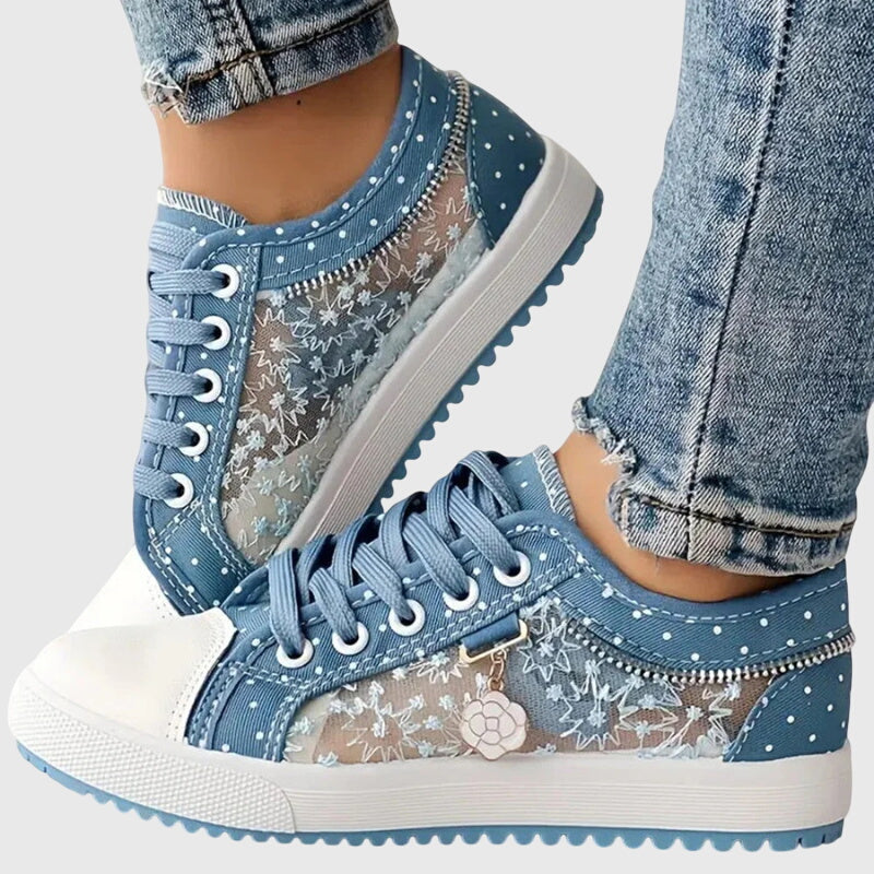 Vera | Wide-Toe Shock-Absorbing Mesh Women Orthopedic Sneaker