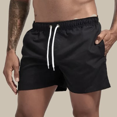 Warren | Quick-Dry Elastic-Waist Men's Swim Shorts
