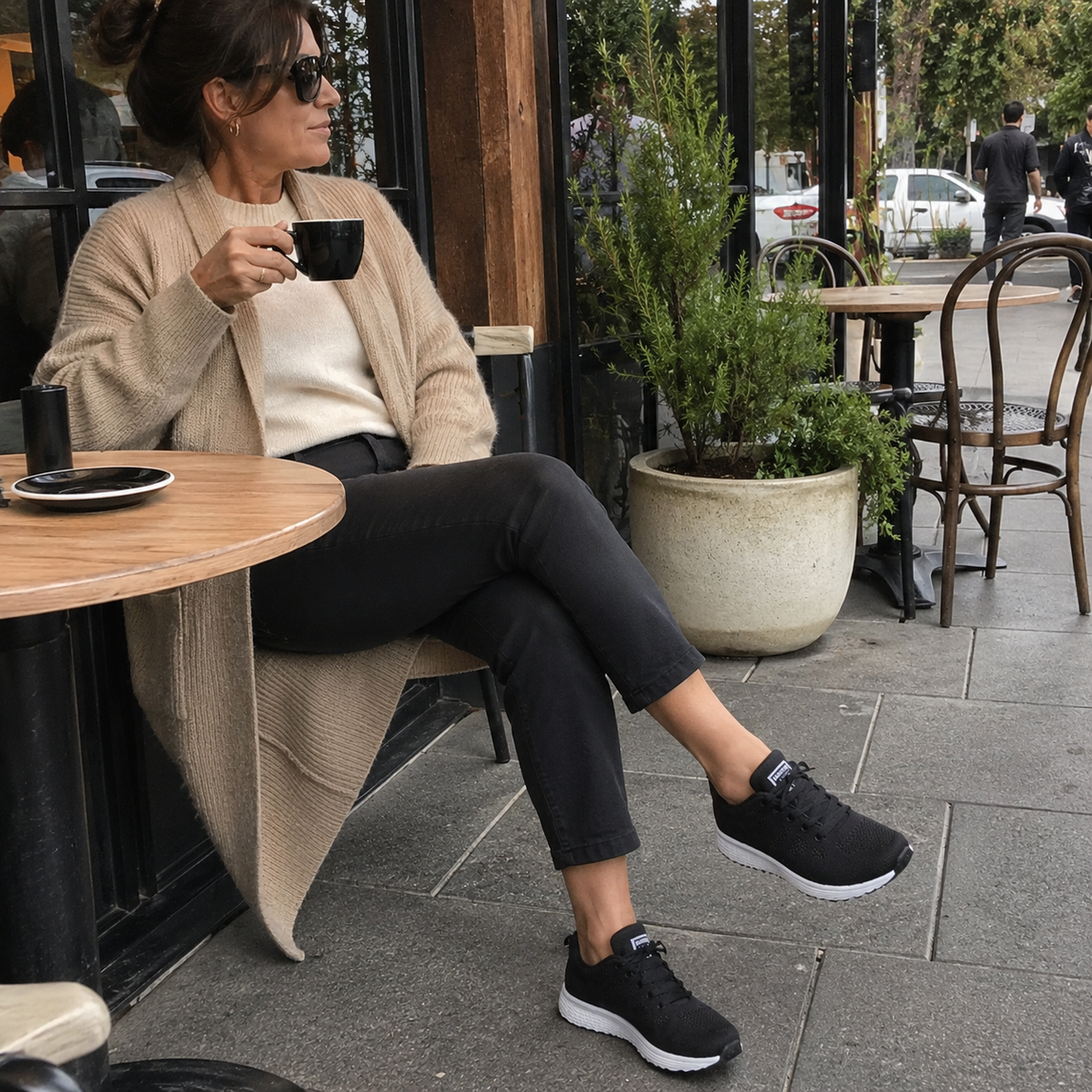 Jade | Slip-Resistant Water-Resistant Women's Orthopedic Work Shoes