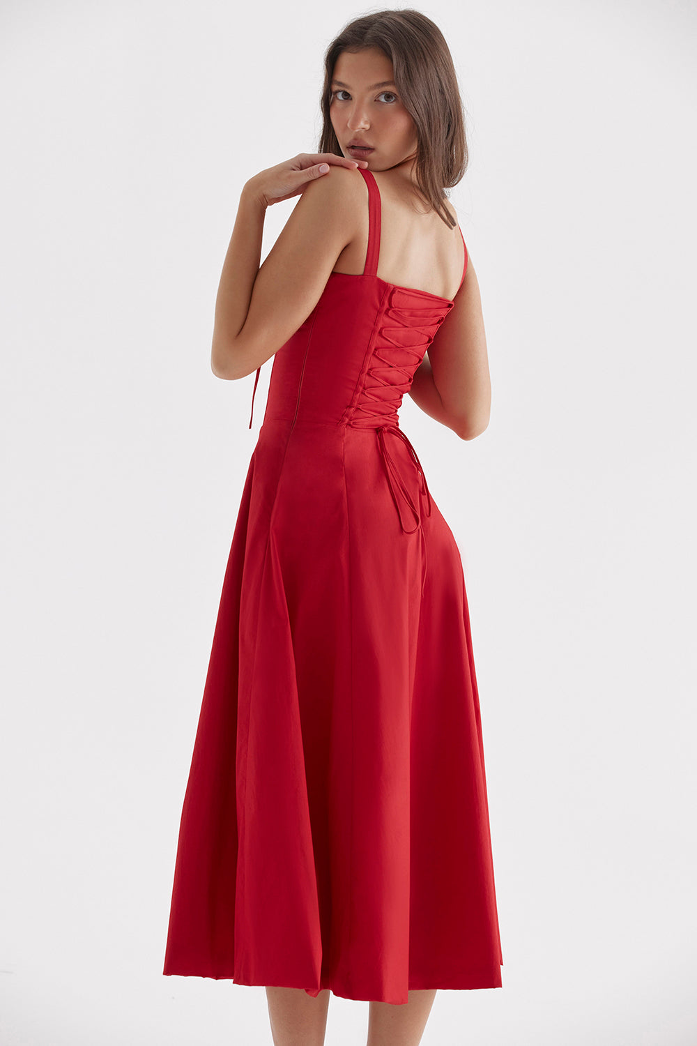 Emilia | Floral Sweetheart Bustier Dress for Summer