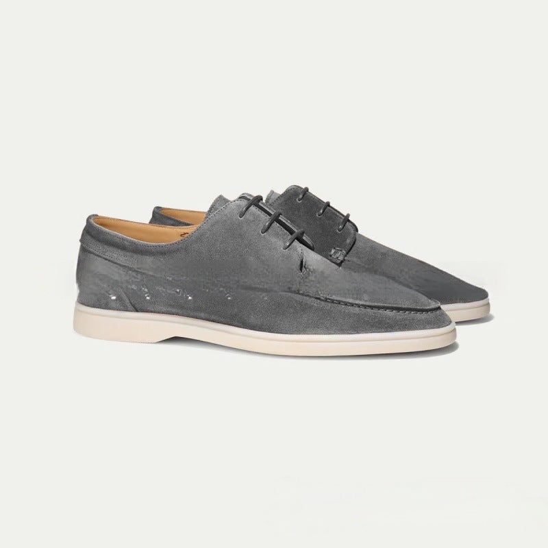 Felix | Suede Lace-Up Men's Boat Shoes