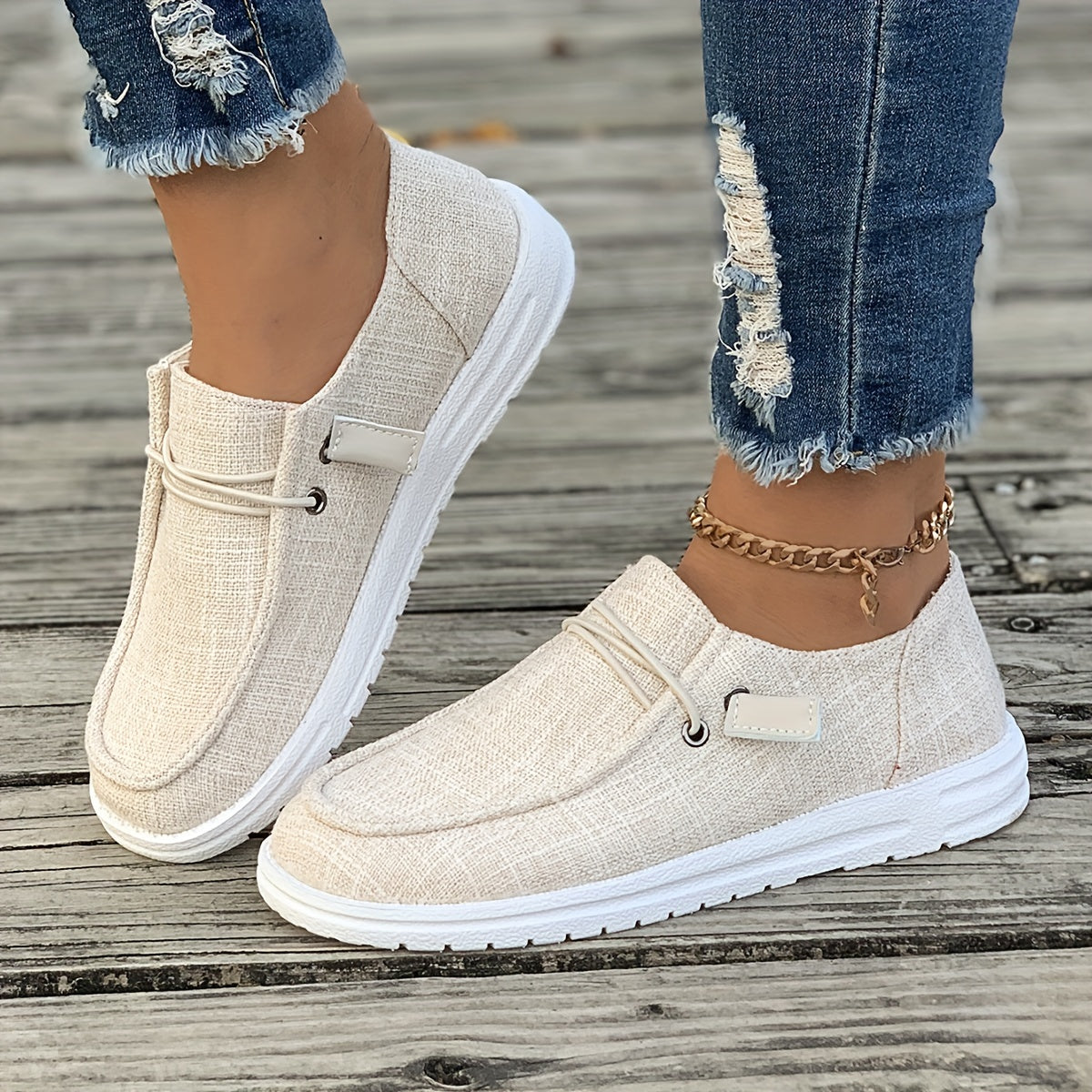 Hannah | Slip-On Knit Round-Toe Women Orthopedic Sneaker