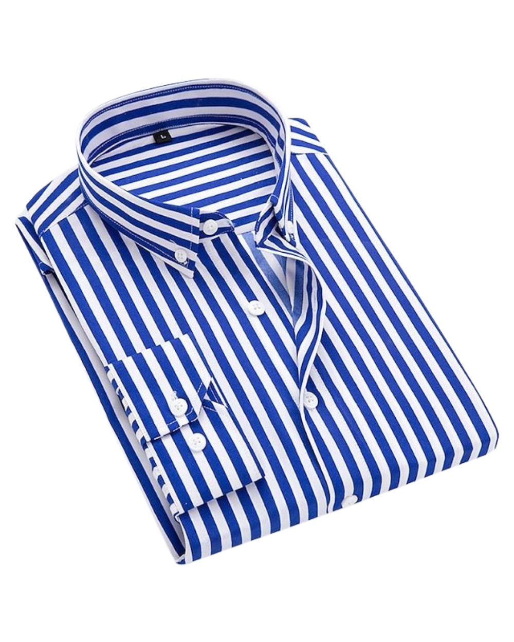 Thomas | Striped Slim-Fit Cotton Men's Shirt for Summer