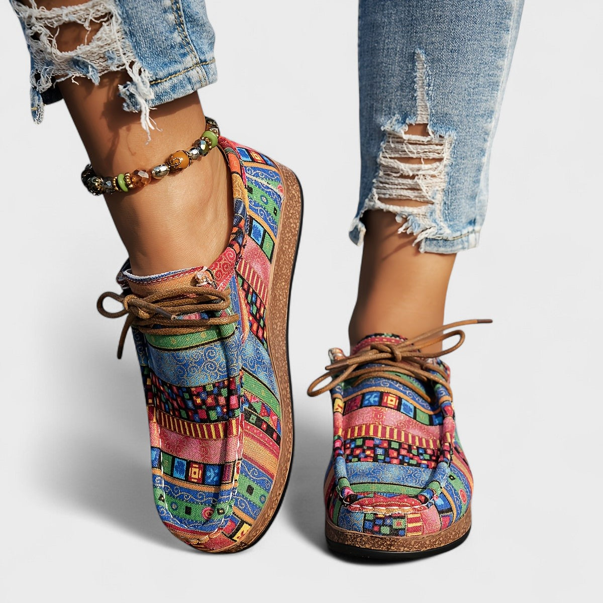 Uma | Wide-Heel Anatomical-Insole Women Orthopedic Sneaker