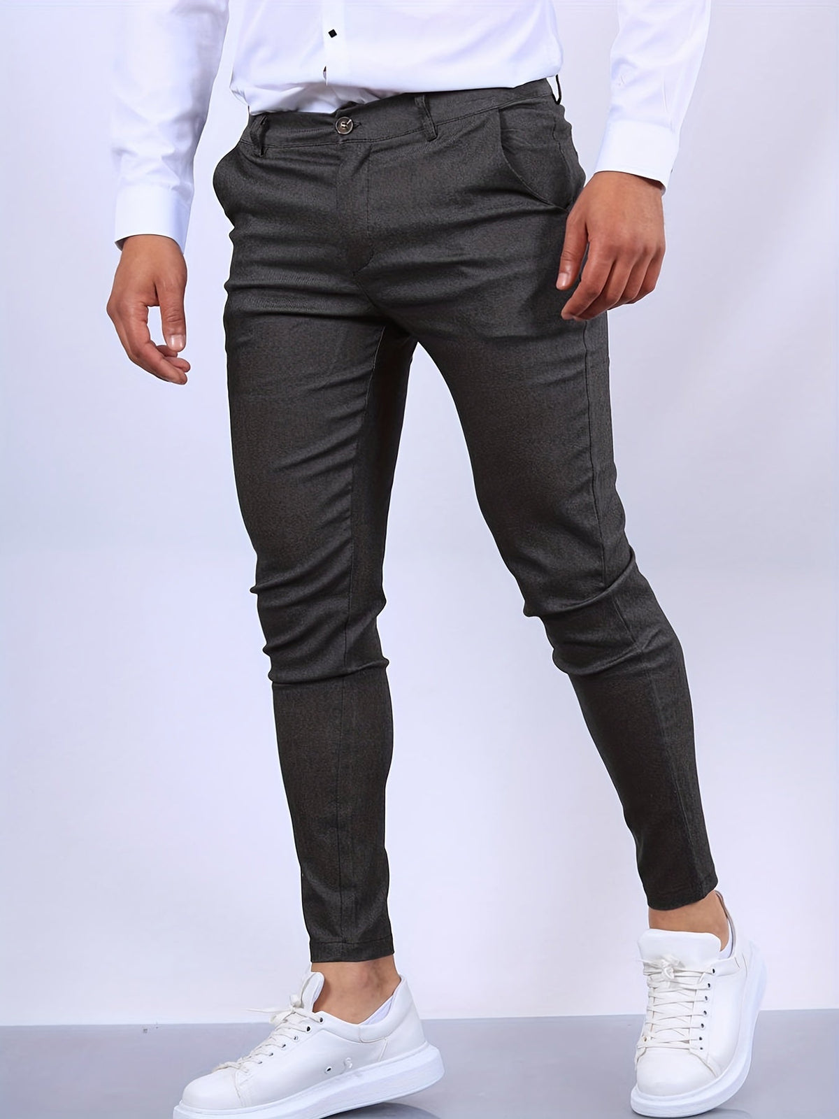 Tyler | Skinny Stretch Tapered Men Trousers