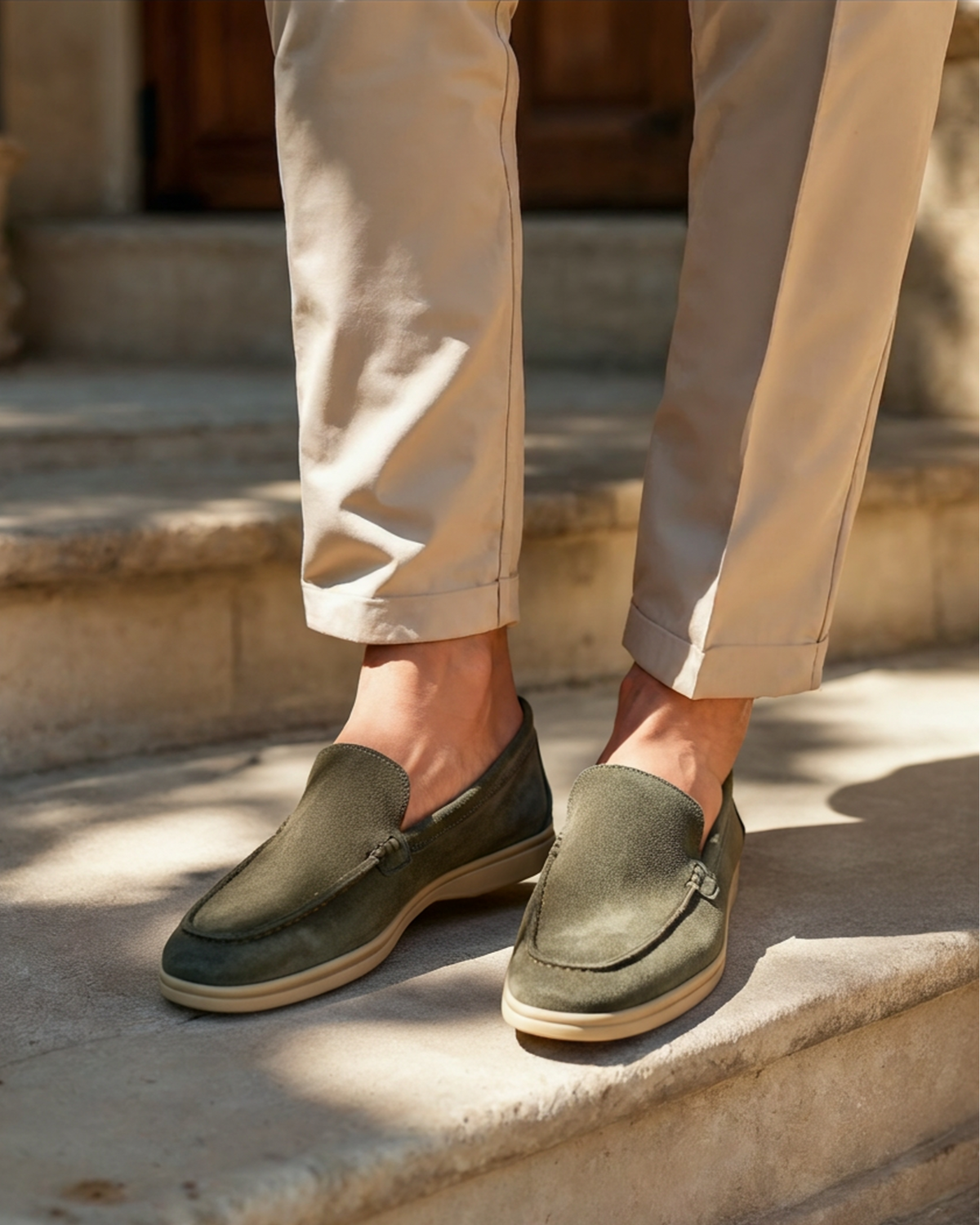 Hendrik | Lightweight Suede Slip-On Men Loafers