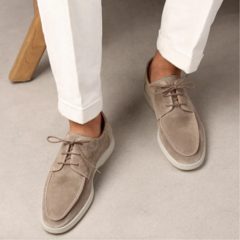 Felix | Suede Lace-Up Men's Boat Shoes