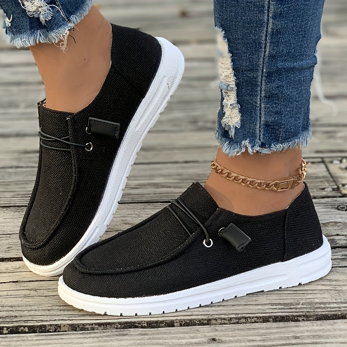 Hannah | Slip-On Knit Round-Toe Women Orthopedic Sneaker