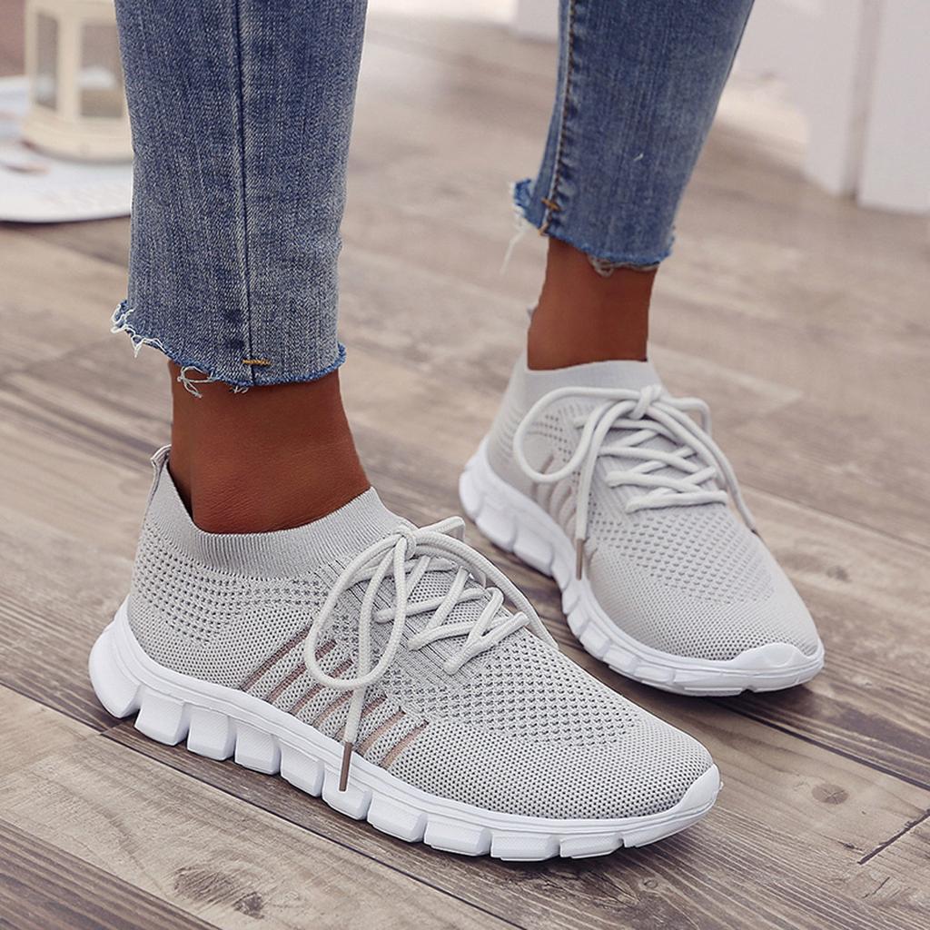 Carmen | Sporty Stretch-Knit Women Orthopedic Sneaker