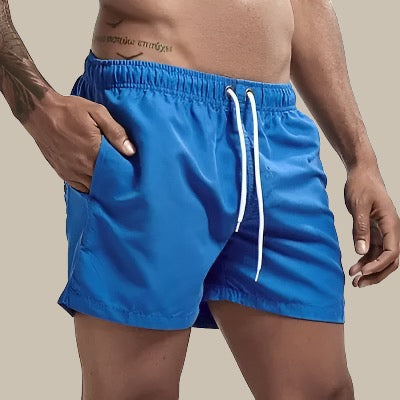 Florian | Above-Knee Drawstring Pocket Men's Swim Shorts for Summer