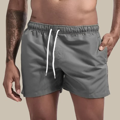 Florian | Above-Knee Drawstring Pocket Men's Swim Shorts for Summer