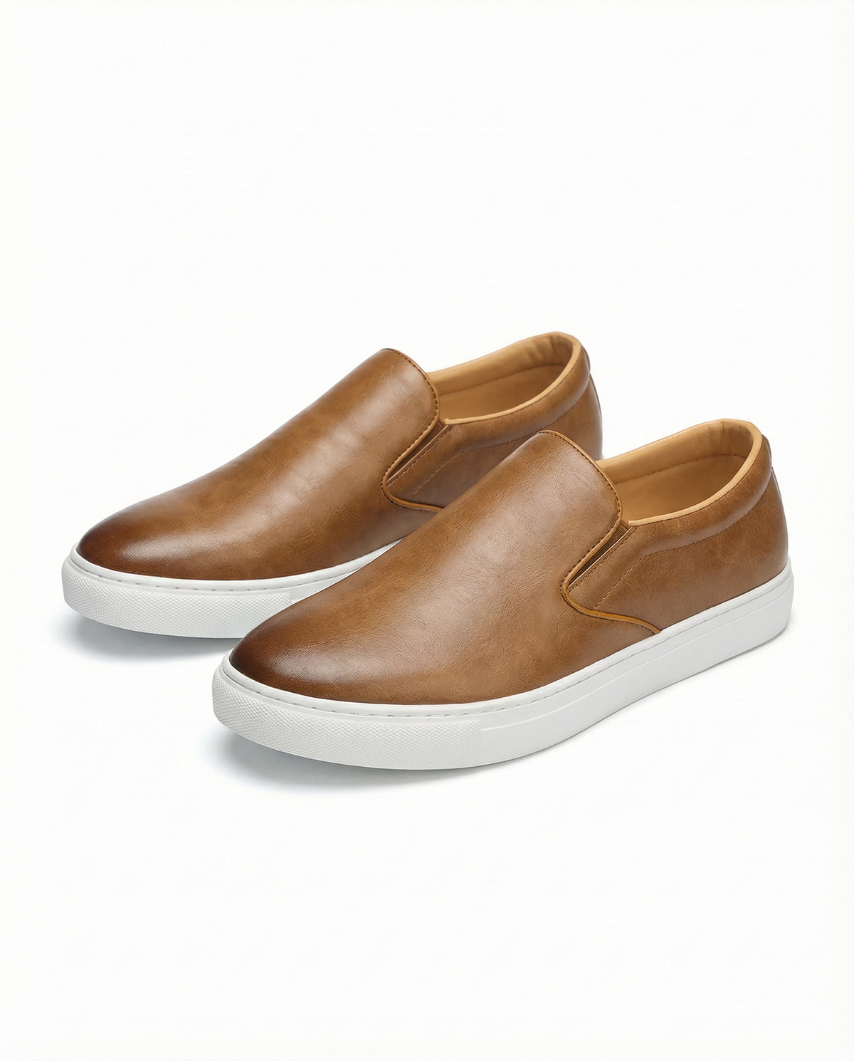 Oliver | Faux Leather Sneaker-Style Men Loafers