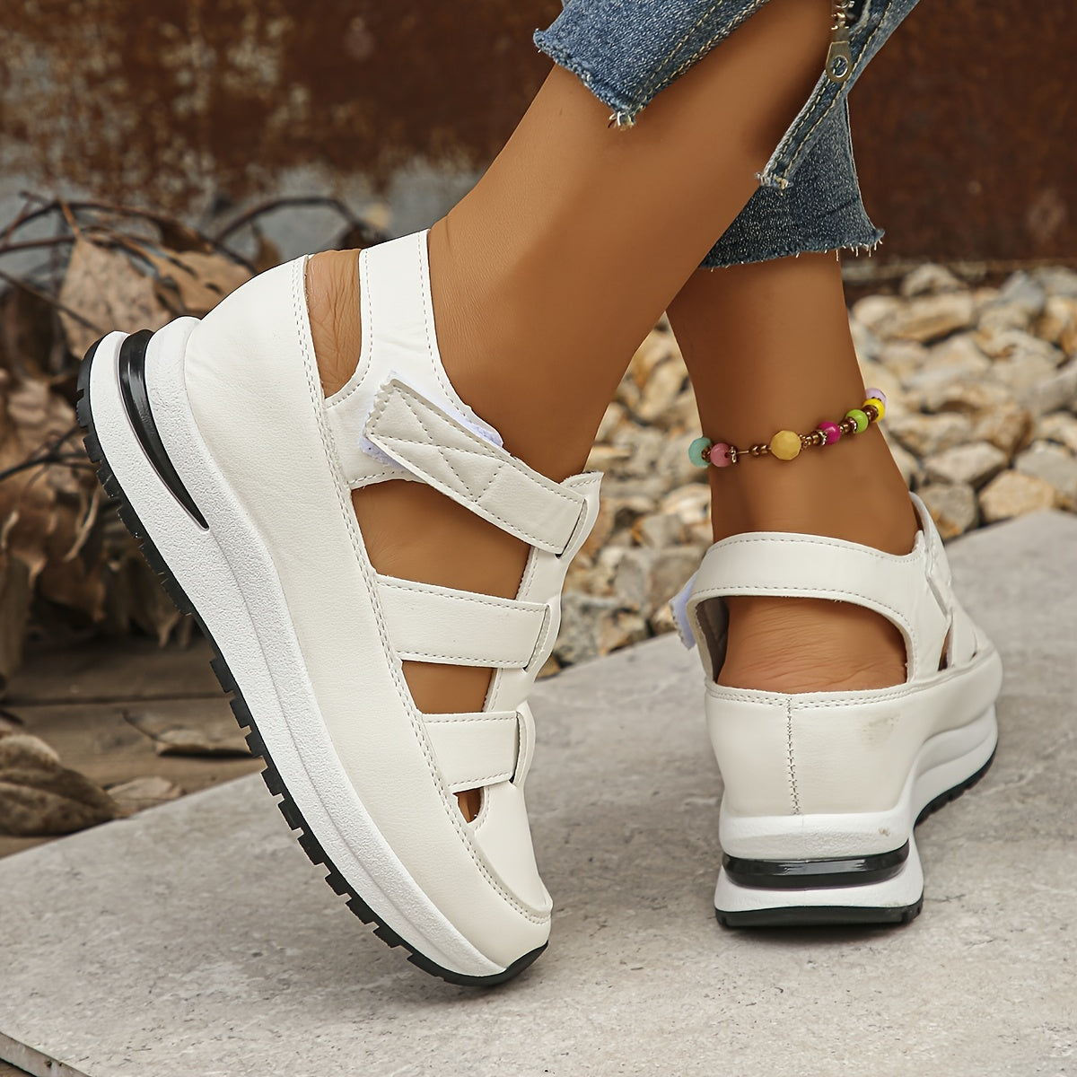 Lucy | Strappy Wedge Ankle-Buckle Women Sandals for Summer