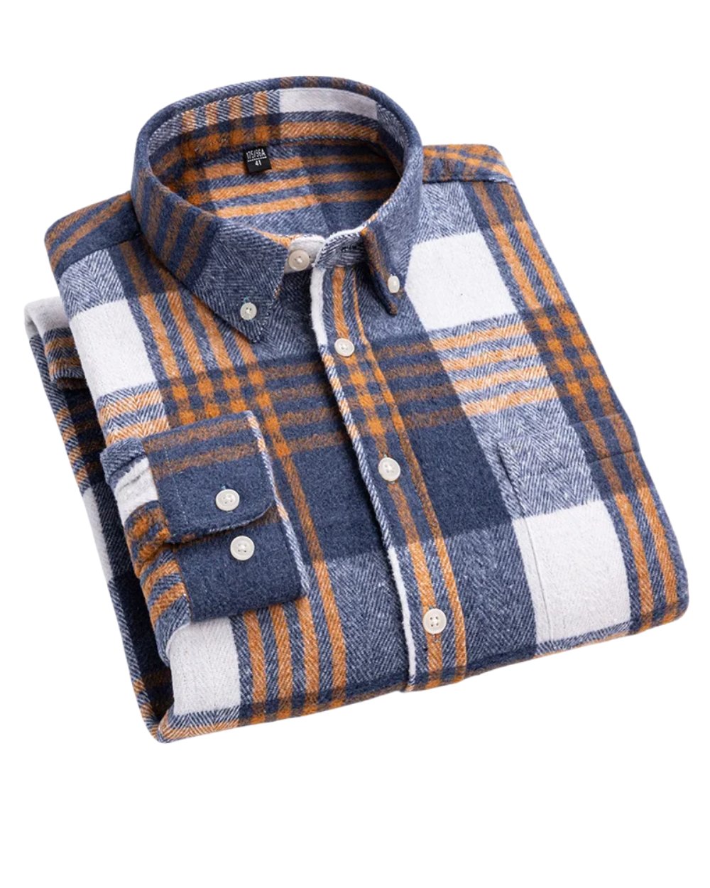 Leo | Checked Button-Down Cotton Men's Shirt