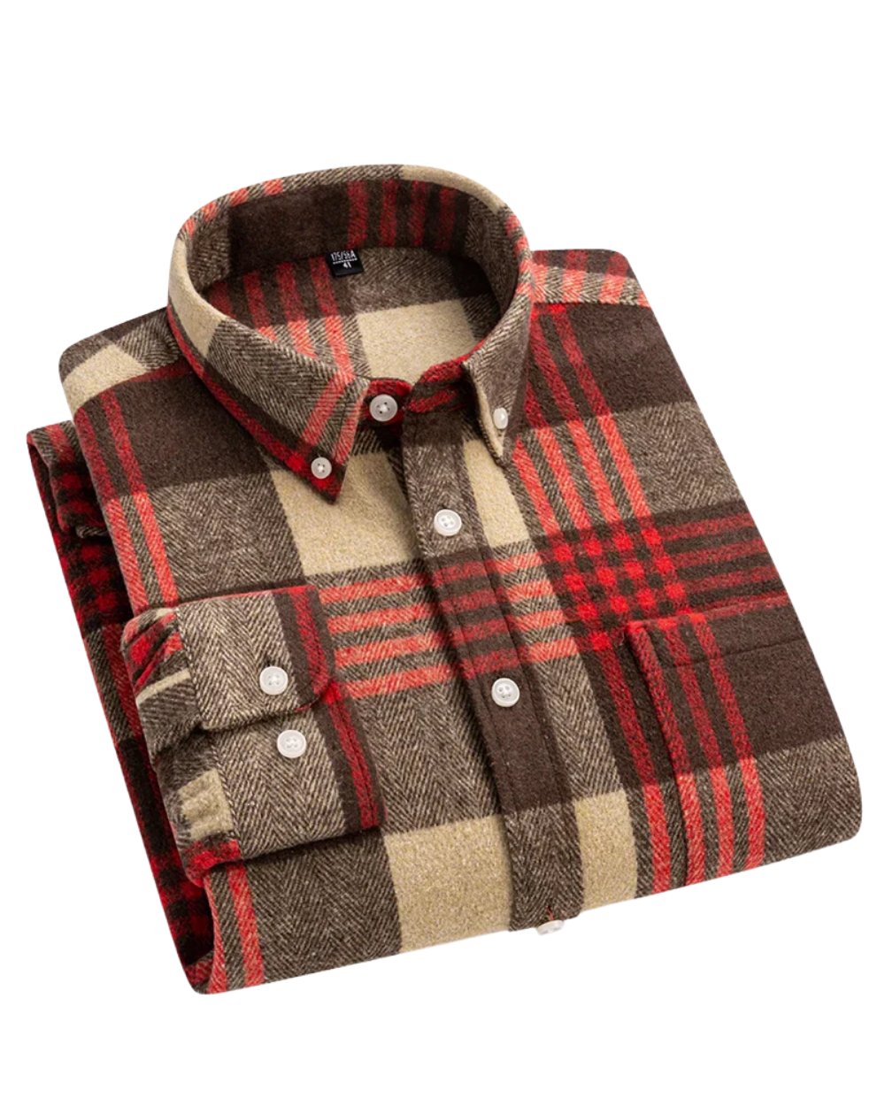 Leo | Checked Button-Down Cotton Men's Shirt