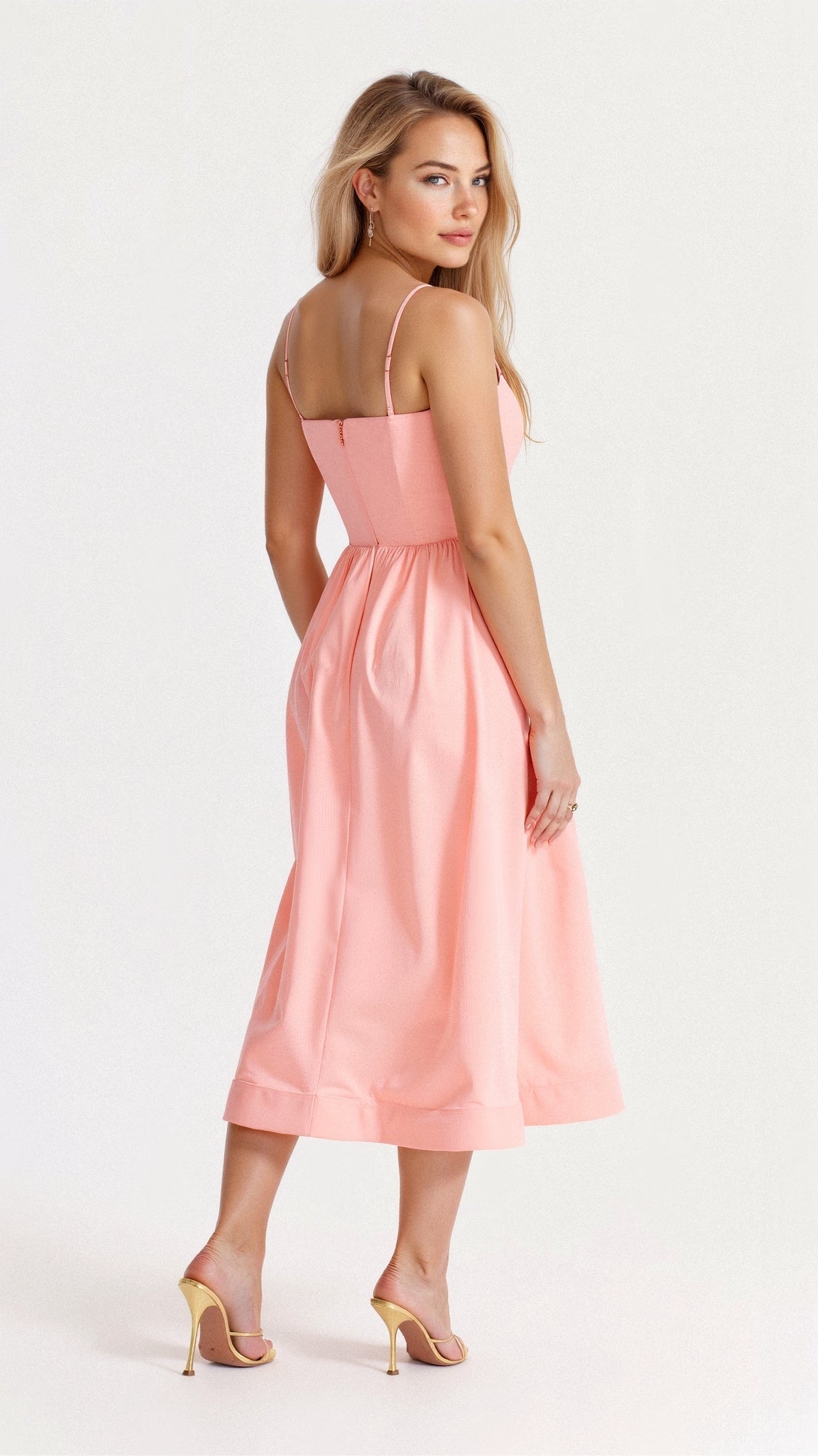 Livia | Sleeveless Flowing Midi Dress