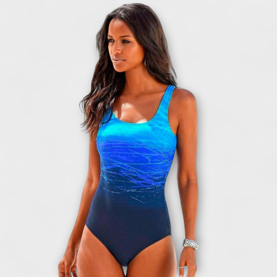 Vanessa | Open-Back Quick-Dry One-Piece Women Swimwear