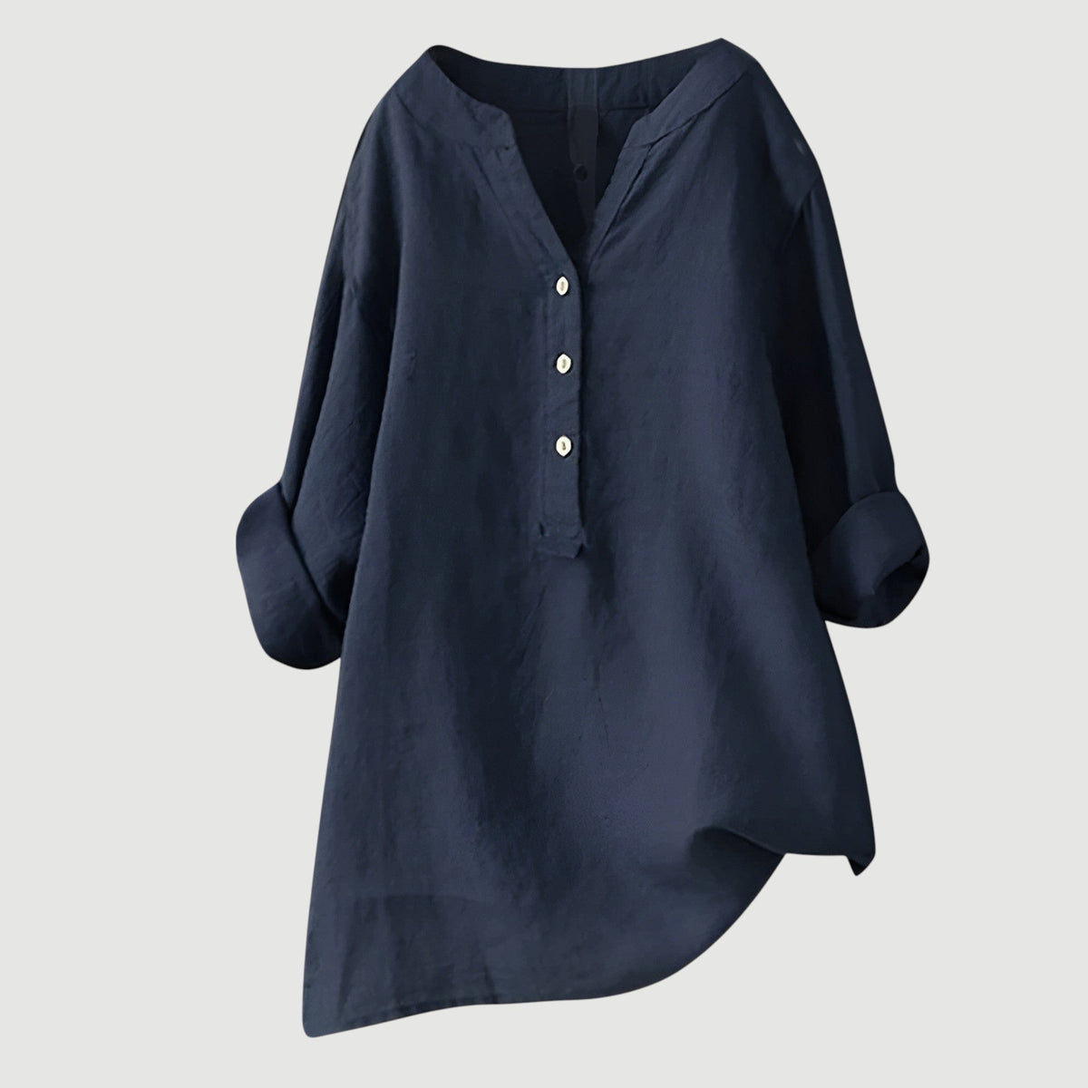 Isabelle | V-Neck Button-Front Relaxed Women Blouses for Summer