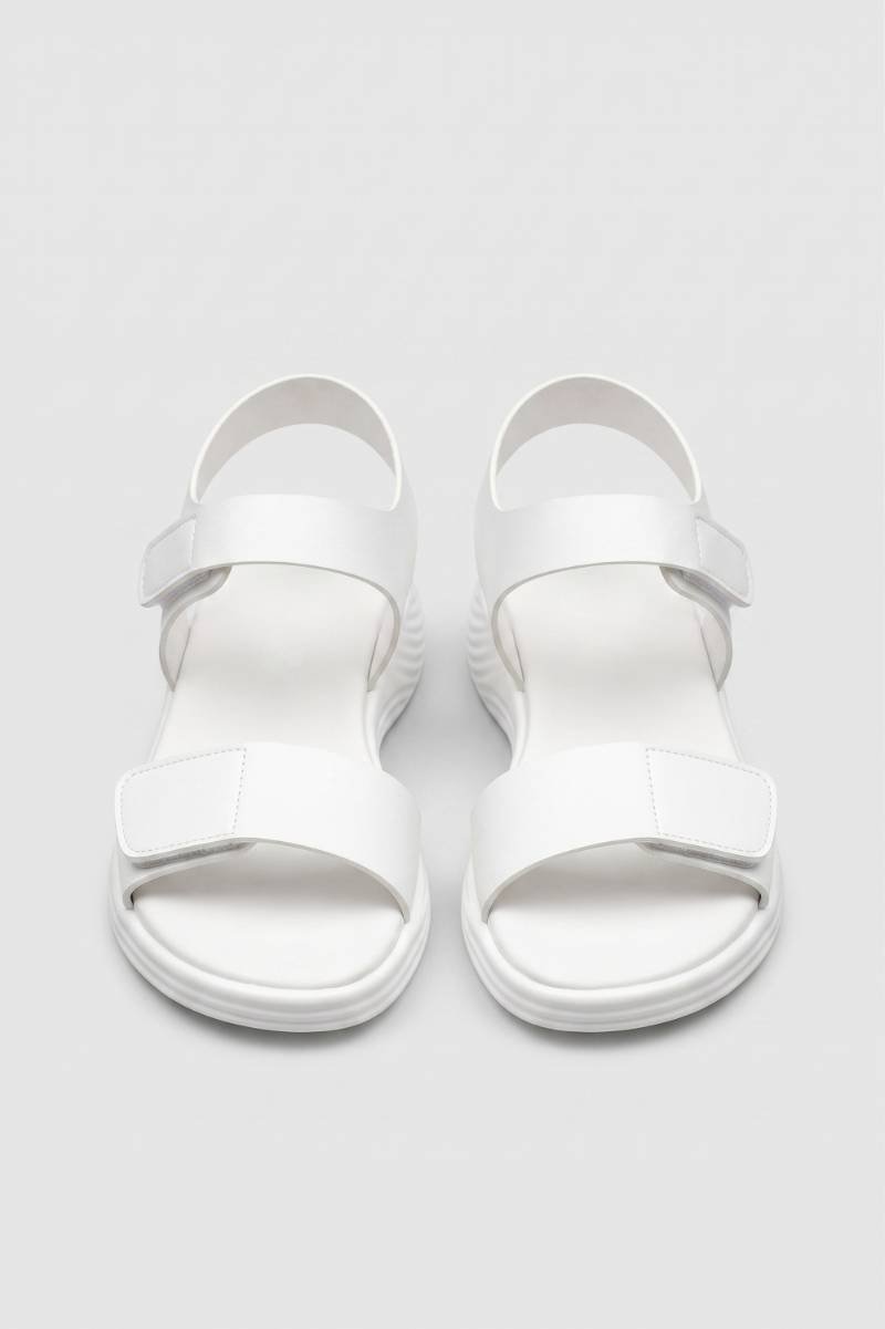 Maya | Three-Strap Velcro Platform Women Sandals for Summer