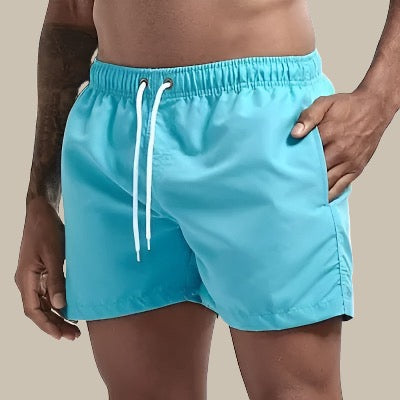 Warren | Quick-Dry Elastic-Waist Men's Swim Shorts