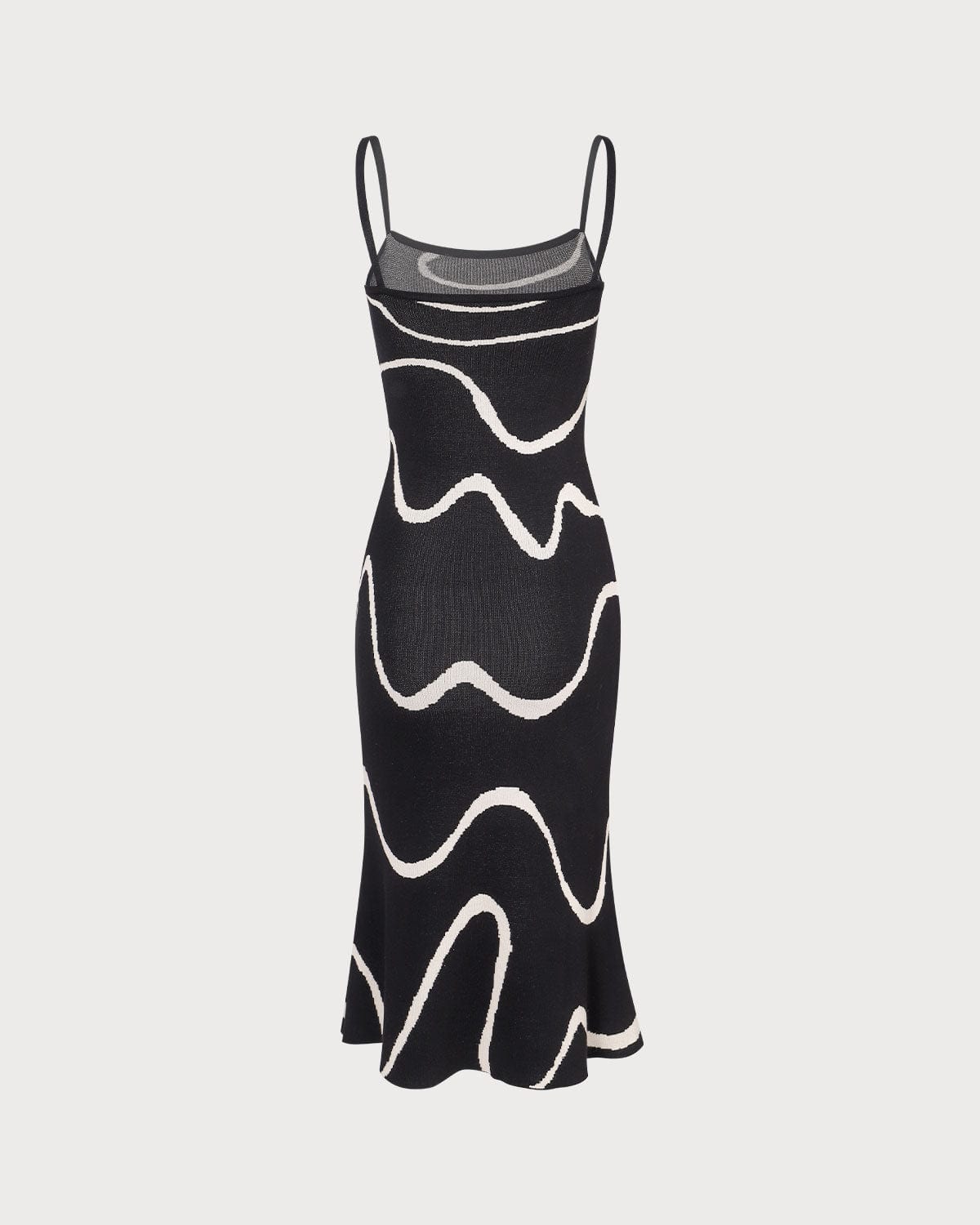 Naomi | Mermaid-Hem Bodycon Knit Midi Dress