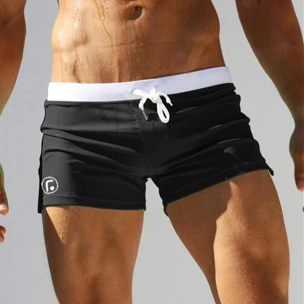 Varro | Zip-Pocket Quick-Dry Men's Swim Shorts for Summer
