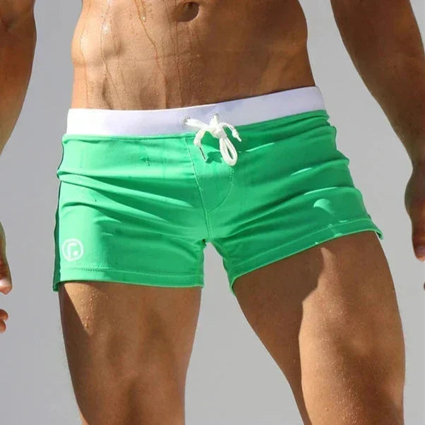 Varro | Zip-Pocket Quick-Dry Men's Swim Shorts for Summer