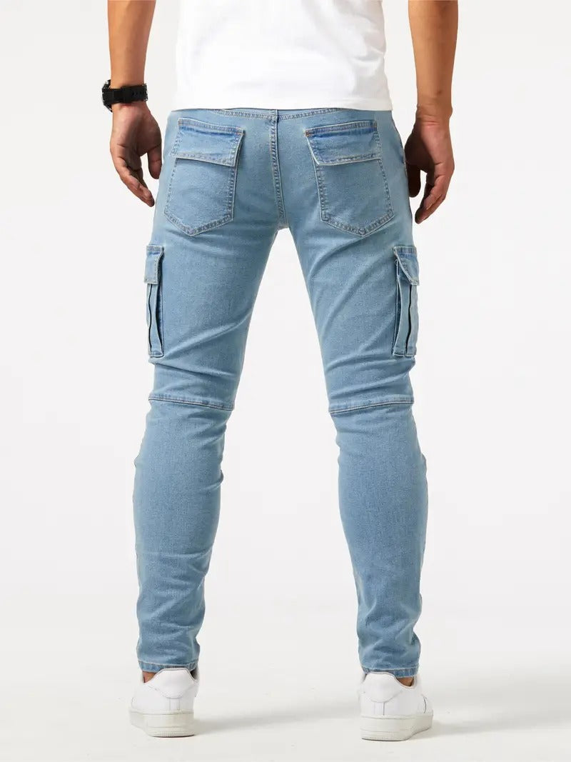 Harrison | Sporty Utility-Pocket Cargo Men Trousers