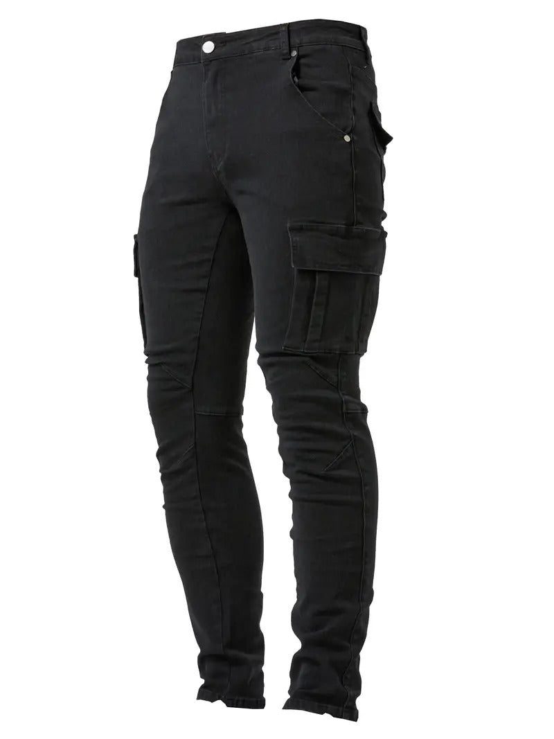 Harrison | Sporty Utility-Pocket Cargo Men Trousers
